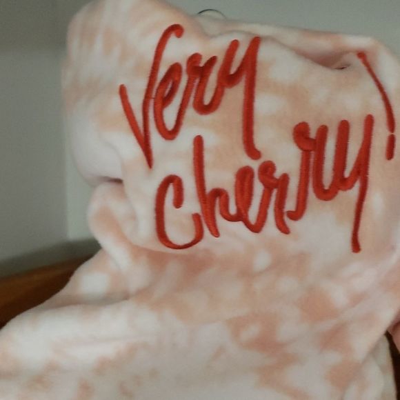 Coca Cola long sleeve fleece cropped hoodie - Picture 2 of 8